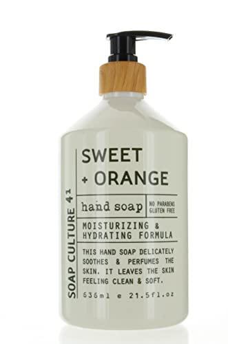 סבון תרבות יד סבון אוסף. סט מתנה של בקבוקי 4 על 21.5 אונקיות, 21.5 אונקיות