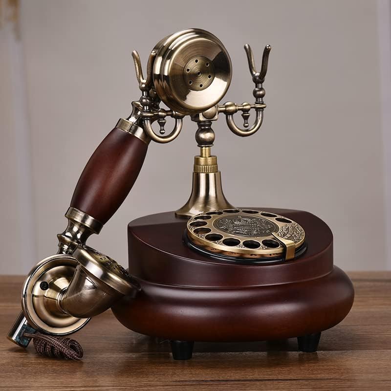 חיוג רוטרי טלפון בסגנון אירופי בסגנון אירופאי אמריקאי קלאסי טלפון משרד בית מקישוט בית קישוט קווי רטרו רטרו