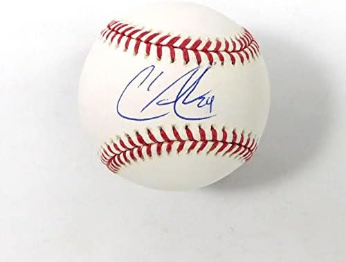 כריס ארצ'ר חתם על רולינגס OMLB בייסבול MLB אוטומטי - כדורי חתימה