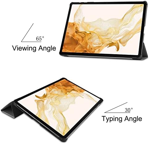 טאבלט מכסה מארז תואם ל- Samsung Galaxy Tab S8 Plus מארז 12.4 אינץ