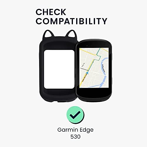 מארז Kwmobile תואם ל- Garmin Edge 530 - כיסוי GPS של סיליקון