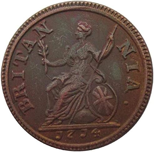 מטבעות נחושת בריטים 1714 מטבעות זיכרון עותק זר