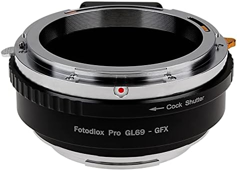 Fotodiox Pro עדשת העדשה מתאם - תואם עדשת הרכבה של Fujica Gl69 ל- Fujifilm G -Mount מערכות מצלמה דיגיטליות ללא מראה