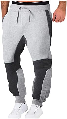 מכנסי טרניעה חיצוניים לבנים ושחורים של Uofoco עם מכנסי כותנה רופפים מזדמנים של מכנסי כותנה רופפים לתרגיל וספורט