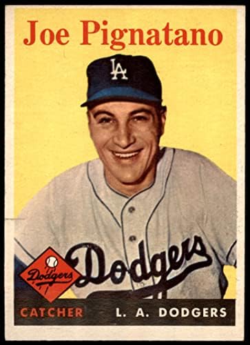 1958 Topps 373 Joe Pignatano Los Angeles Dodgers Ex Dodgers