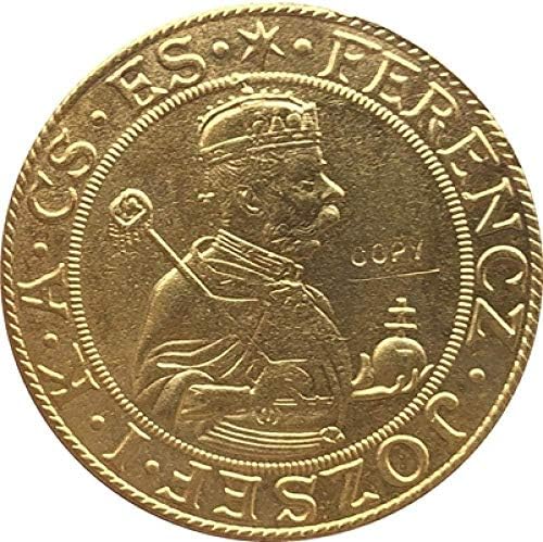 הונגריה 9 דוקאטים 1896 מטבעות עותק מתנות קופיות