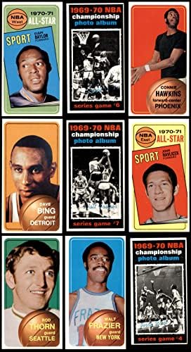 1970-71 Topps כדורסל סט שלם