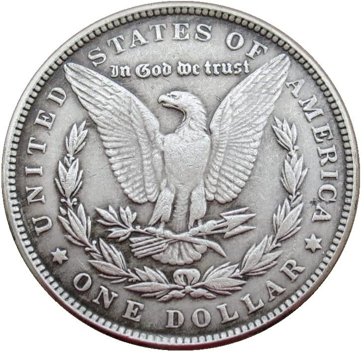 מטבע סילבר דולרים מטבע ארהב מורגן דולר עותק זר מטבע זיכרון 126