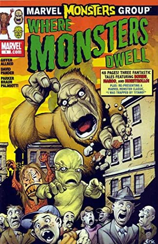 מפלצות מארוול: היכן מפלצות שוכנות 1; קומיקס מארוול / אריק פאוול